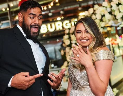 Jordan Mailata & Girlfriend Niki Ikahihifo